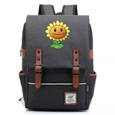 Sunflower Canvas Travel Backpack School Book Bag